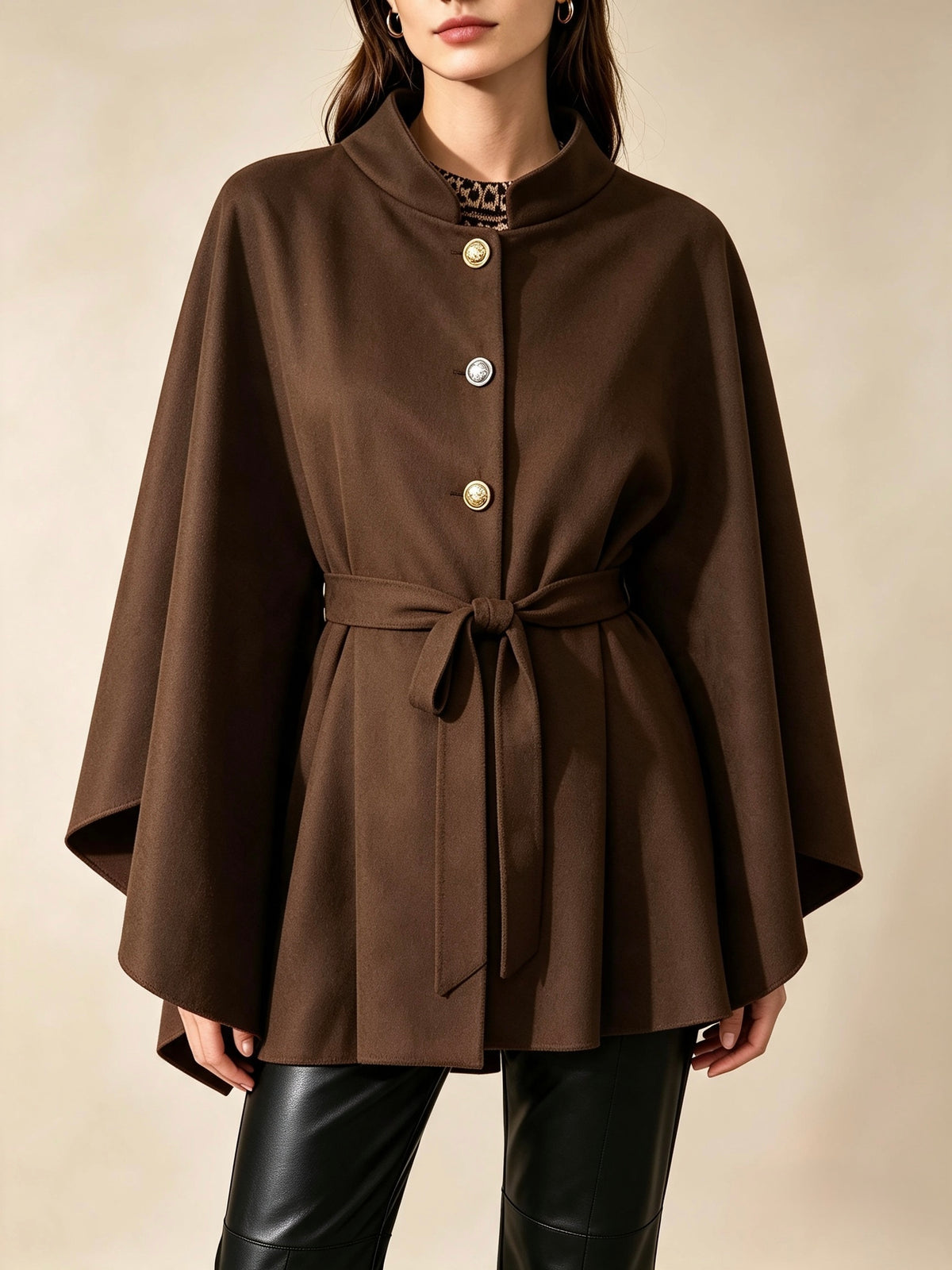 Petra Suedette poncho