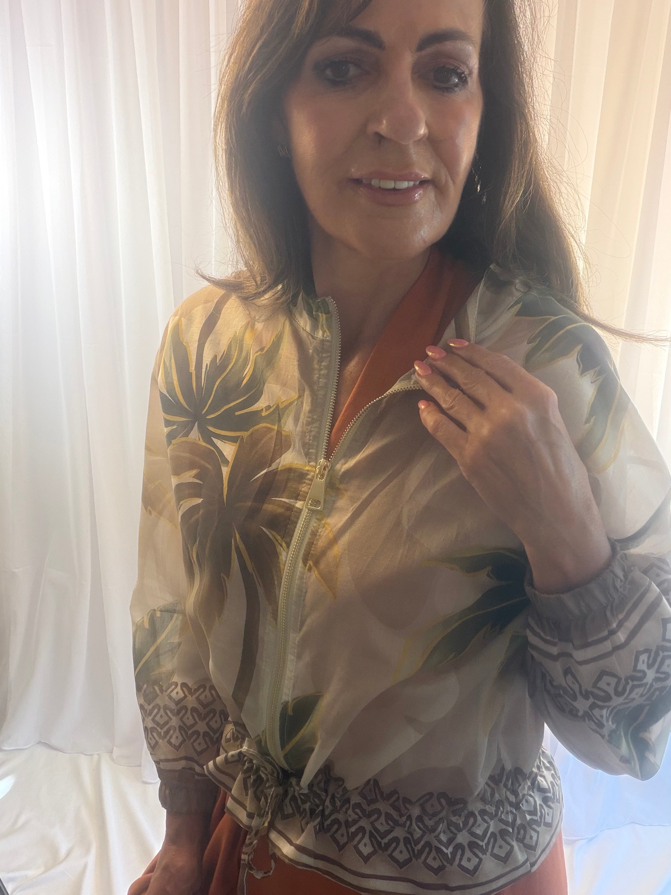 Tropicana bomber jacket