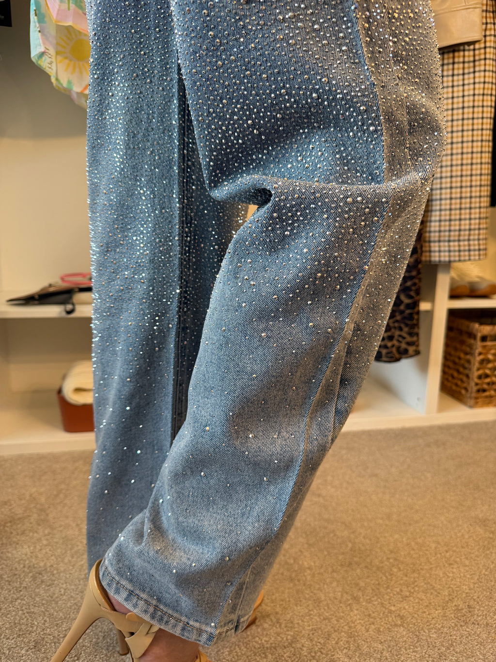 The Diamanté Jeans